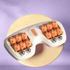 💜Der bequemste Blutkreislauf-Förderer💜Tragbare Doppelfußmassagewalze