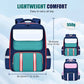 🎒 Schulrucksack mit Rückenschutz & wasserdichtem Material – Leicht (550g), reflektierend & perfekt organisiert!