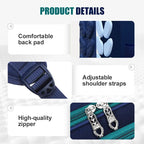 🎒 Schulrucksack mit Rückenschutz & wasserdichtem Material – Leicht (550g), reflektierend & perfekt organisiert!