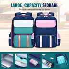 🎒 Schulrucksack mit Rückenschutz & wasserdichtem Material – Leicht (550g), reflektierend & perfekt organisiert!