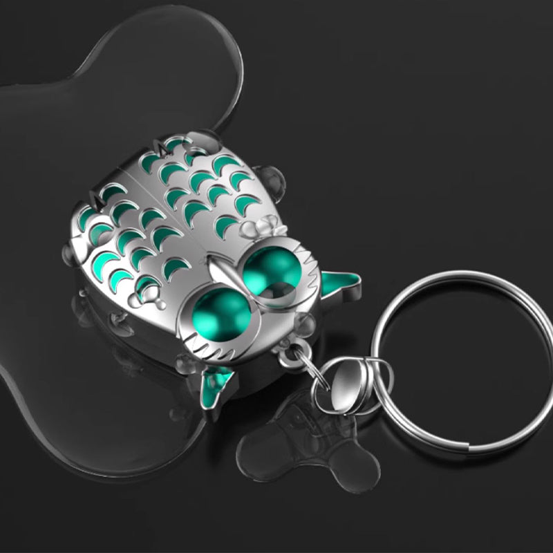 Kleine klappbare Edelstahl-Eulenklammer