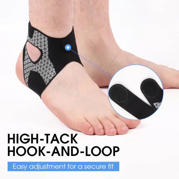 🔥🔥 Verstellbare Knöchelbandage mit elastischer Kompression – ideal für Sport & Alltag 🏃‍♂️⚡ Stützt stabil, lindert Schmerzen und beugt Verletzungen vor. Perfekt für aktive Menschen – jetzt sichern!