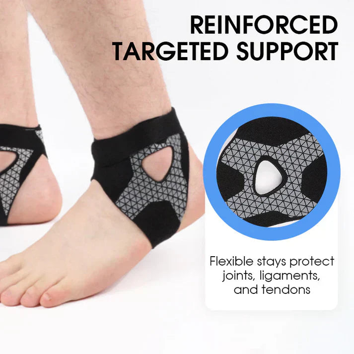 🔥🔥 Verstellbare Knöchelbandage mit elastischer Kompression – ideal für Sport & Alltag 🏃‍♂️⚡ Stützt stabil, lindert Schmerzen und beugt Verletzungen vor. Perfekt für aktive Menschen – jetzt sichern!