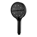 🚿Pommeau de douche à effet pluie haute pression réglable 💦 Inclinaison à 360°, surface facile à nettoyer, compatibilité avec les flexibles de douche standard 💧