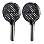 🚿Pommeau de douche à effet pluie haute pression réglable 💦 Inclinaison à 360°, surface facile à nettoyer, compatibilité avec les flexibles de douche standard 💧