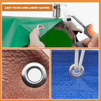 Robuste Handlochzange mit Ösen