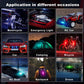 🚗 BLITZANGEBOT: 50 % RABATT! 💡 Kabellose LED-Lampen mit 8 Farben – 90 mAh – wasserdicht & mit Fernbedienung für Auto, Drohne & Camping 🎮