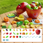 🔥Spiellebensmittel zum Schneiden für Kinder