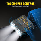 🎣💡 Ultimative Angel-Kopflampe – Dual-LEDs & rotes Nachtlicht Handfreie, wasserfeste Beleuchtung mit Powerbank-Ladekoffer für Nachtangeln und Camping!