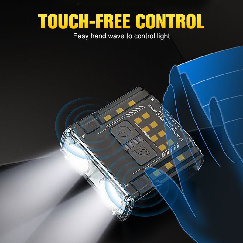 🎣💡 Ultimative Angel-Kopflampe – Dual-LEDs & rotes Nachtlicht Handfreie, wasserfeste Beleuchtung mit Powerbank-Ladekoffer für Nachtangeln und Camping!