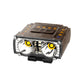🎣💡 Ultimative Angel-Kopflampe – Dual-LEDs & rotes Nachtlicht Handfreie, wasserfeste Beleuchtung mit Powerbank-Ladekoffer für Nachtangeln und Camping!