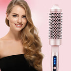 💇‍♀️🔥 32mm Ionen-Heizbürste – Locken & Volumen in 5min, glättet & stylt ohne Schäden ✨💨