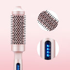 💇‍♀️🔥 32mm Ionen-Heizbürste – Locken & Volumen in 5min, glättet & stylt ohne Schäden ✨💨