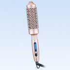 💇‍♀️🔥 32mm Ionen-Heizbürste – Locken & Volumen in 5min, glättet & stylt ohne Schäden ✨💨