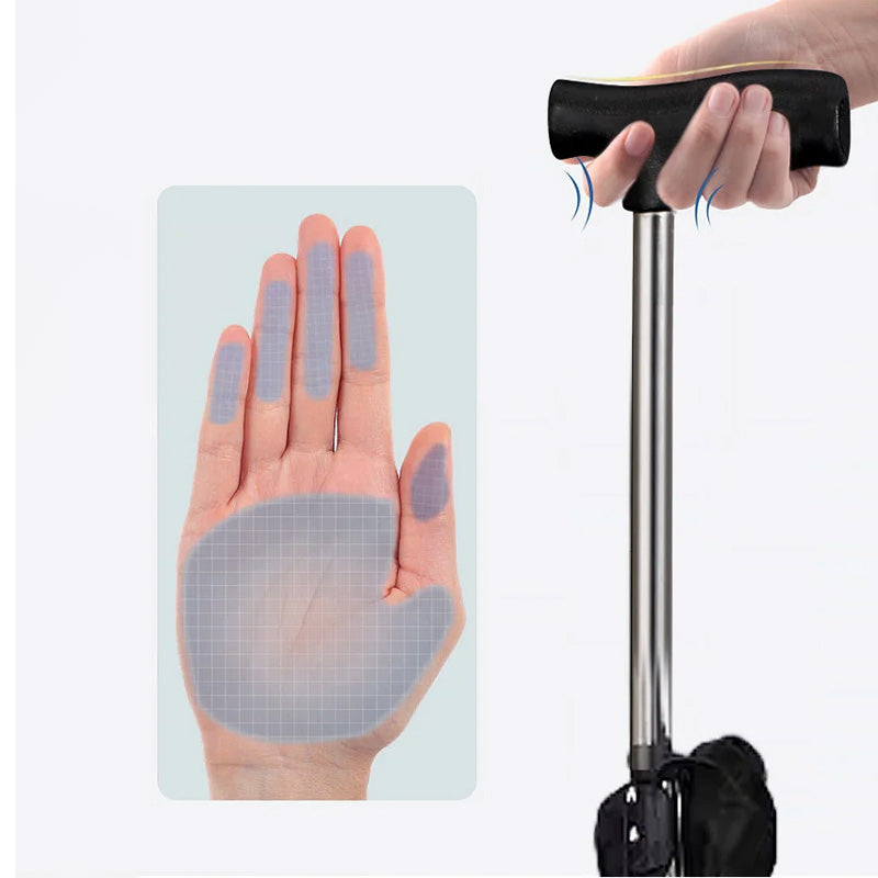 🔥💥 Bestseller: 2-in-1 Gehstock mit Klappstuhl 🪑✨ – Ideal für Ausflüge & Warteschlangen – stabil, leicht & sekundenschnell einsatzbereit!