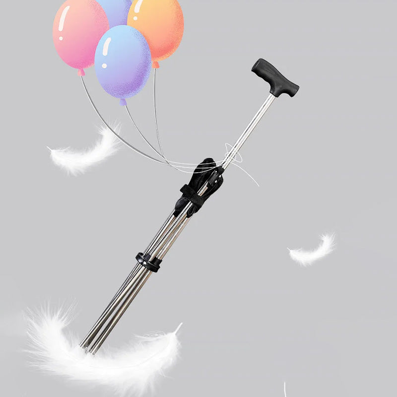 🔥💥 Bestseller: 2-in-1 Gehstock mit Klappstuhl 🪑✨ – Ideal für Ausflüge & Warteschlangen – stabil, leicht & sekundenschnell einsatzbereit!