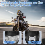 🏍️🏍️ Zwei kaufen, eins gratis dazu! ✨✨ Mikromolekulares Anti-Beschlag-Spray – verhindert sofort das Beschlagen und Vereisen von Fenstern, schonend zu allen Glasoberflächen, lang anhaltender Schutz. 🌫️🧽