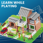 💫214-teiliges DIY-Simulations-Bauspielzeugset für Kinder 💥61 % Rabatt