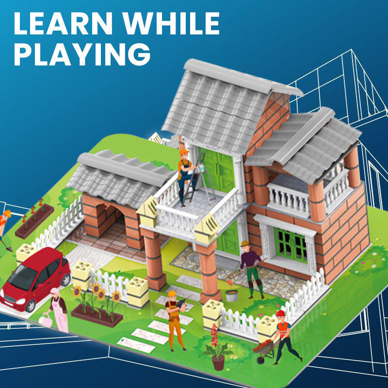 💫214-teiliges DIY-Simulations-Bauspielzeugset für Kinder 💥61 % Rabatt