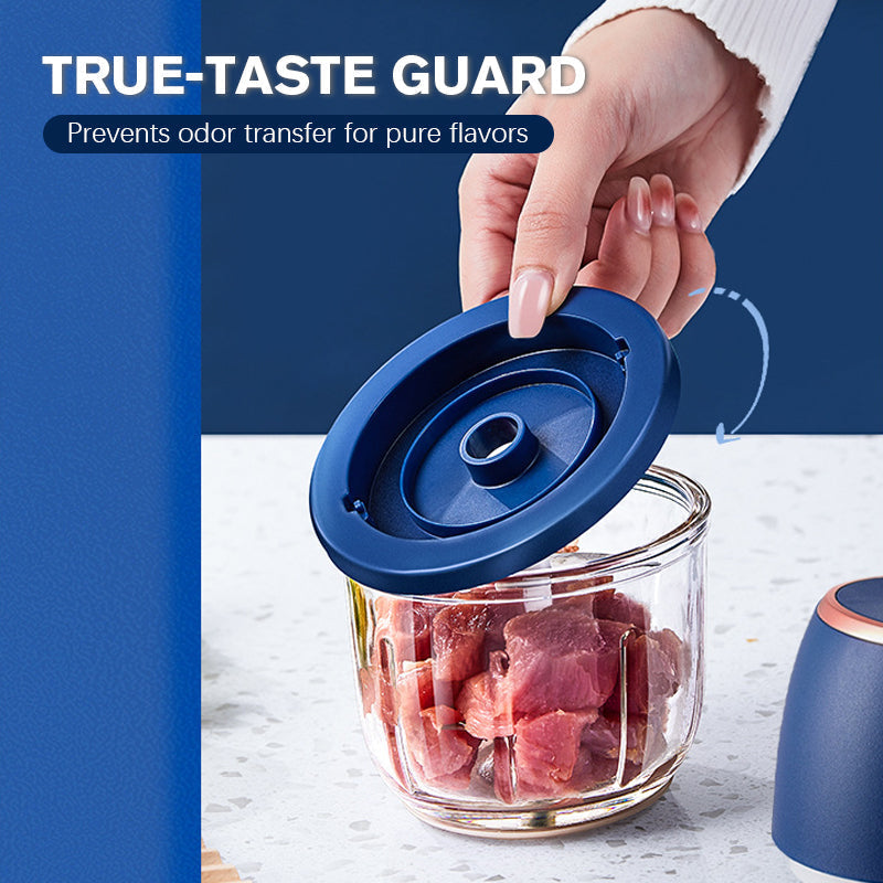 ⚡️🌿 Kraftvoller Großvolumen-Elektrohacker – Schnell, gründlich, vielseitig! Perfekt für gesunde Ernährung & nachhaltige Küche. 💪🥦