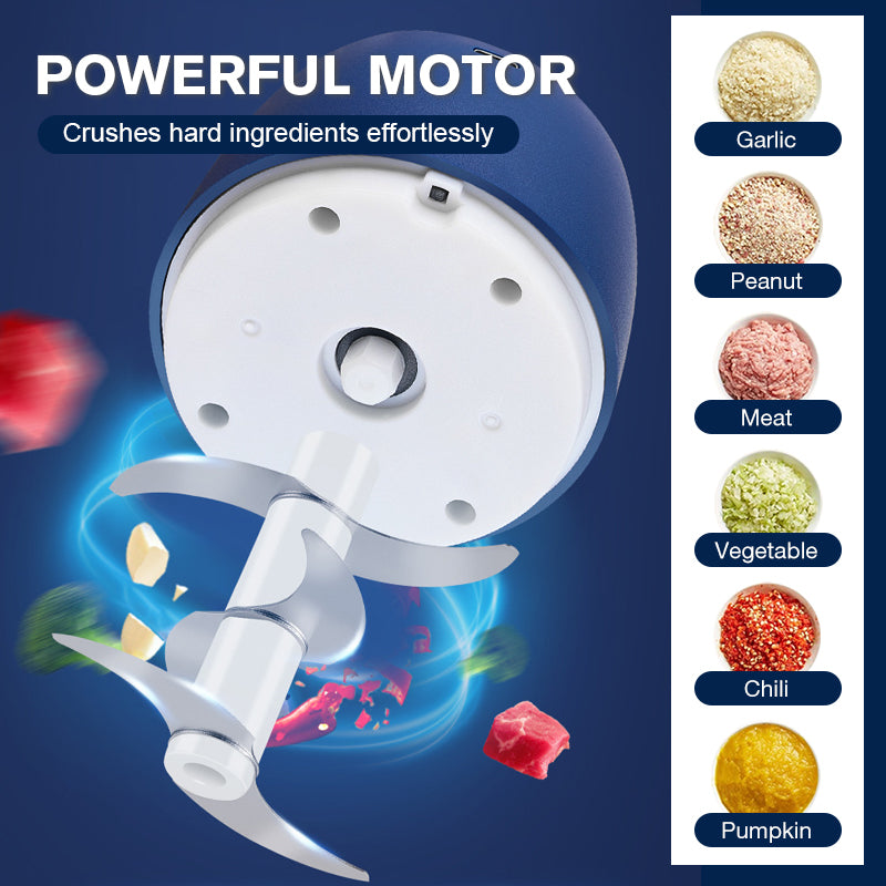 ⚡️🌿 Kraftvoller Großvolumen-Elektrohacker – Schnell, gründlich, vielseitig! Perfekt für gesunde Ernährung & nachhaltige Küche. 💪🥦