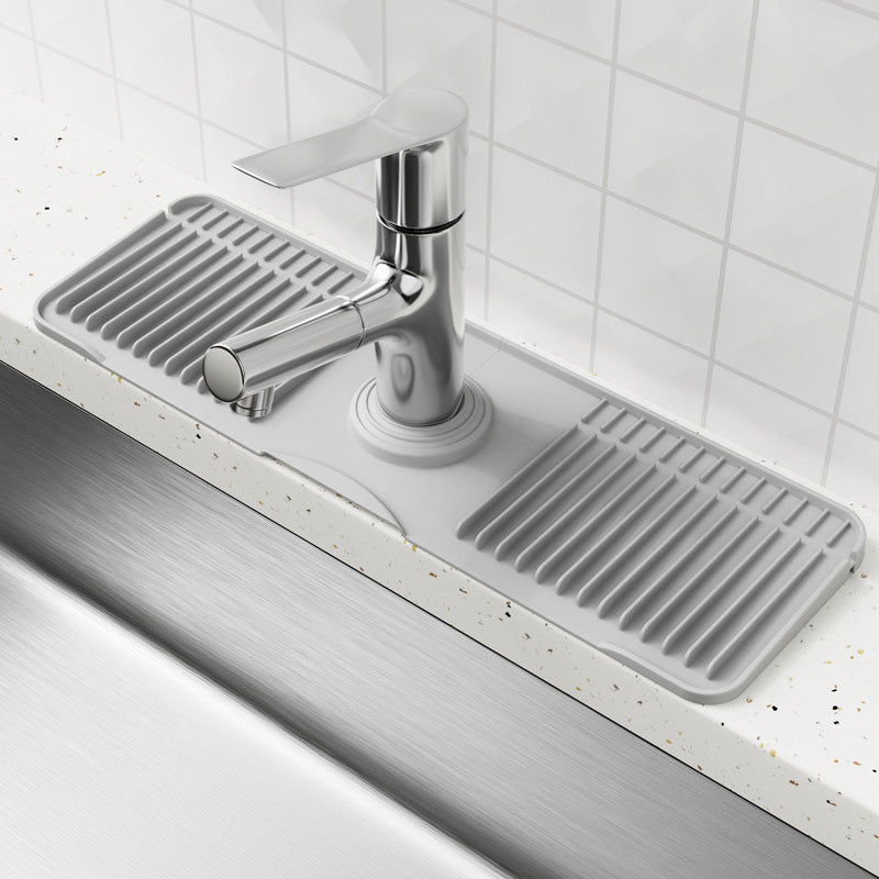 ☔️🚰 Schnelltrocknende Wasserhahnmatte ☔️🚰 für Küche & Bad | Schützt Arbeitsplatten vor Wasser & Flecken