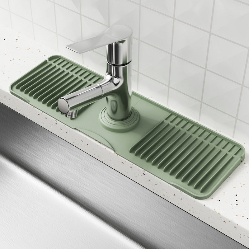 ☔️🚰 Schnelltrocknende Wasserhahnmatte ☔️🚰 für Küche & Bad | Schützt Arbeitsplatten vor Wasser & Flecken