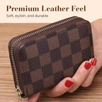 🔒💳  Dein Schutz gegen digitalen Diebstahl – Schlankes RFID-Blocker Wallet mit Reißverschluss. 🔐✨