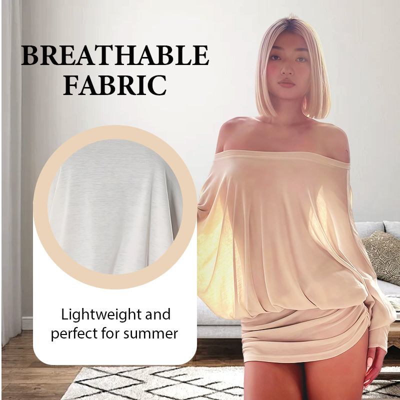 💃✨ Trägerloses Plisseekleid: Perfekt für den Alltag & besondere Anlässe! 🌟👗 Leicht, atmungsaktiv & nachhaltig – dein vielseitiger Begleiter mit stylishem Wickeldesign.