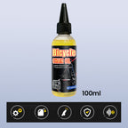 🛡️⚙️ Geräuschloses Kettenöl – Stoppt Kettenruckeln & Quietschen 💧💧 Für MTB, Rennrad & E-Bike – Sauber, haftstark & langlebig