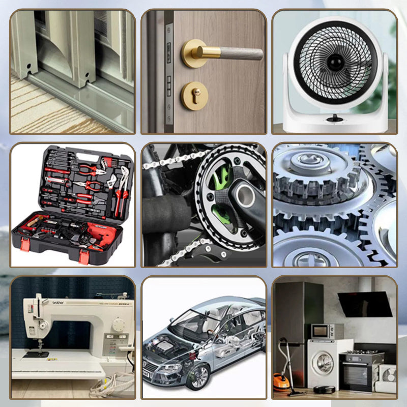 🛡️⚙️ Geräuschloses Kettenöl – Stoppt Kettenruckeln & Quietschen 💧💧 Für MTB, Rennrad & E-Bike – Sauber, haftstark & langlebig