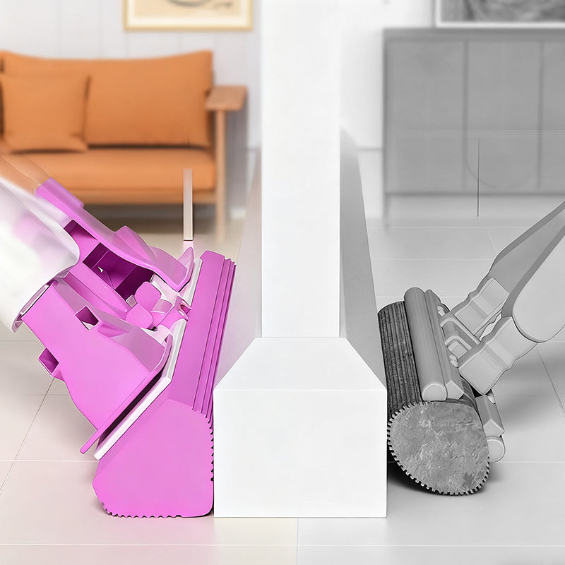 Robuster & effizienter Ersatzschwamm für Ihren Bodenwischer – Dreieckig ✅ Großfläche ✅ Nass/Trocken ✅