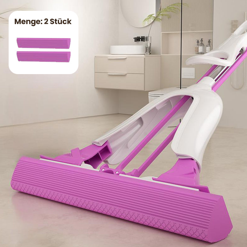 Robuster & effizienter Ersatzschwamm für Ihren Bodenwischer – Dreieckig ✅ Großfläche ✅ Nass/Trocken ✅