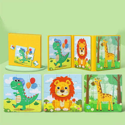 👶🧩 Magnetisches Baukastenbuch – Fördert Kreativität & Feinmotorik nachhaltig! 👏🎁 47% Rabatt: Pädagogisches Lernspielzeug für Kinder