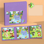 👶🧩 Magnetisches Baukastenbuch – Fördert Kreativität & Feinmotorik nachhaltig! 👏🎁 47% Rabatt: Pädagogisches Lernspielzeug für Kinder