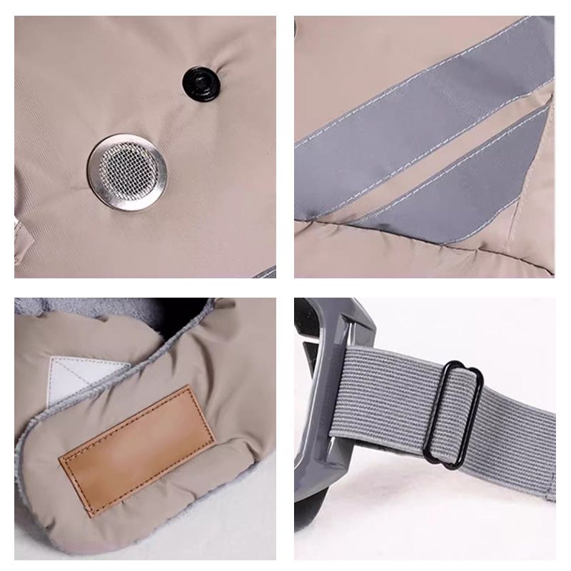 ❄️❄️Reflektierender Sicherheitsstreifen Warme Trapper-Mütze