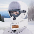 ❄️❄️Reflektierender Sicherheitsstreifen Warme Trapper-Mütze