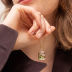 💫🖼️ Tragbare Erinnerungen – Öffnen Sie Ihr Medaillon und bewahren Sie Fotos oder Symbole 🖼️💫