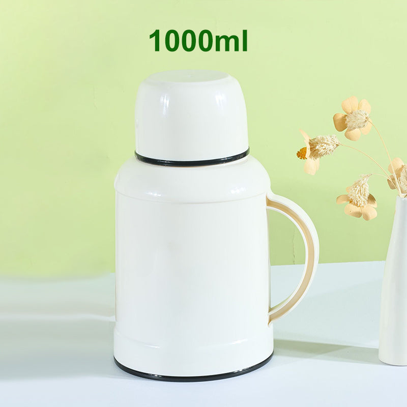 🏔️✨ Halte den Moment frisch! ✨🏔️ Unsere 1L Isolierflasche: 24h eiskalt, 12h heiß – für jedes Abenteuer!