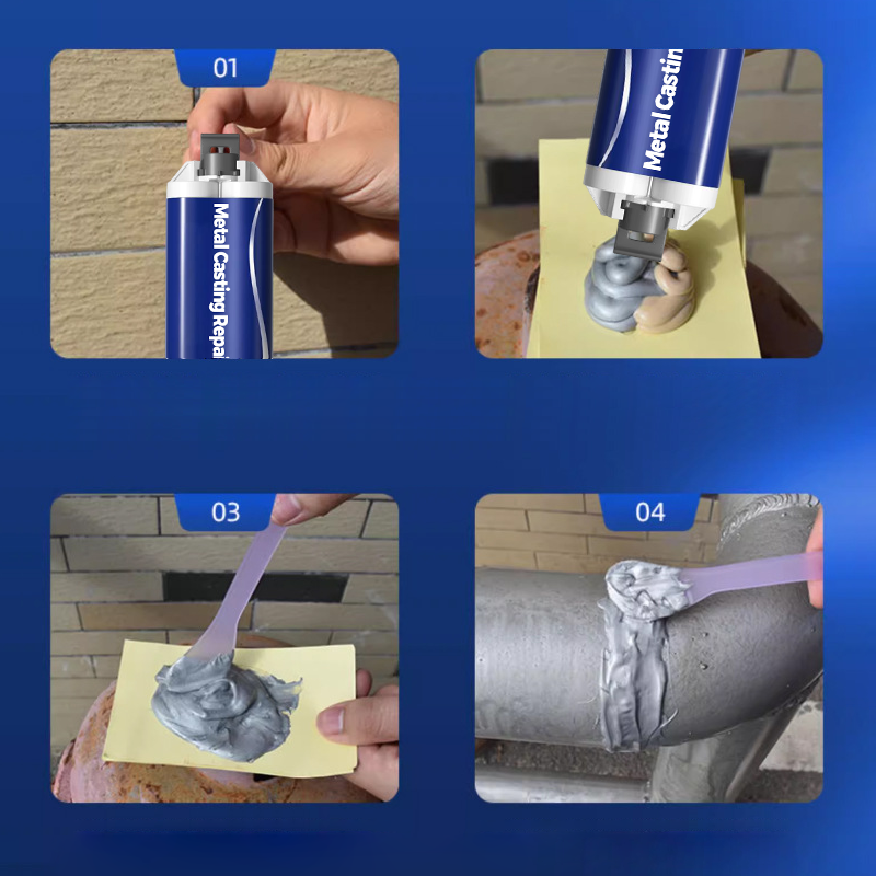 🛠️🔥 Metallguss-Reparaturkleber – 2 kaufen, 1 gratis! ⚡⏱️ Hochfeste Verbindung, hitzebeständig, schnell härtend für Motor & Rohr.