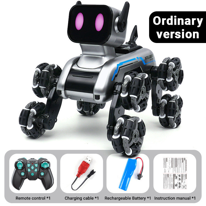 🤖✨ 50% RABATT! 8-Rad Stunt Roboter Hund – 360° Flips & Gestensteuerung 🐶🎮 Interaktives Spielzeug mit LED-Leuchten für Kinder