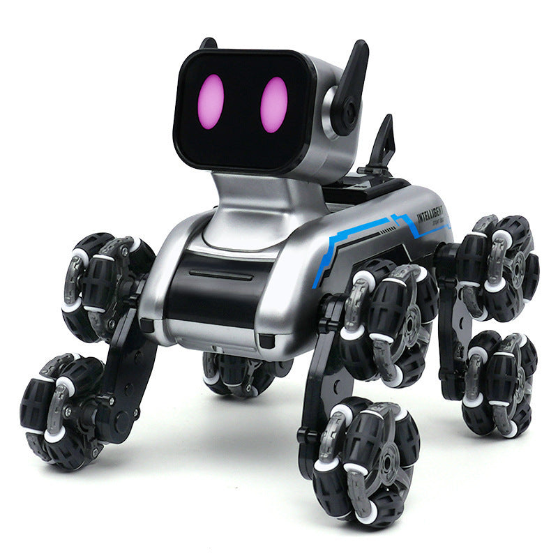 🤖✨ 50% RABATT! 8-Rad Stunt Roboter Hund – 360° Flips & Gestensteuerung 🐶🎮 Interaktives Spielzeug mit LED-Leuchten für Kinder