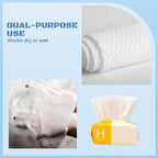 🧻✨ Dicke Einweg-Gesichtstücher – Extra weich & saugstark ✨🧼 Ideal für Make-up-Entfernung & Hautpflege, plastikfrei und umweltfreundlich! 🌿👍