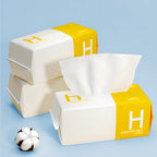 🧻✨ Dicke Einweg-Gesichtstücher – Extra weich & saugstark ✨🧼 Ideal für Make-up-Entfernung & Hautpflege, plastikfrei und umweltfreundlich! 🌿👍