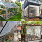 🛡️🌧️ 2er Set transparente PE-Regenschutzplane | wasserdicht & reißfest für Terrasse, Garten, Baustelle – inkl. Ösen & UV-Schutz 🔩🏠 Schützt Möbel, Holz, Geräte zuverlässig vor Nässe & Schmutz – drinnen & draußen.