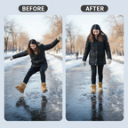 Universelle 5-Zacken-Steigeisen für Schuhe und Stiefel ⚡❄️👢