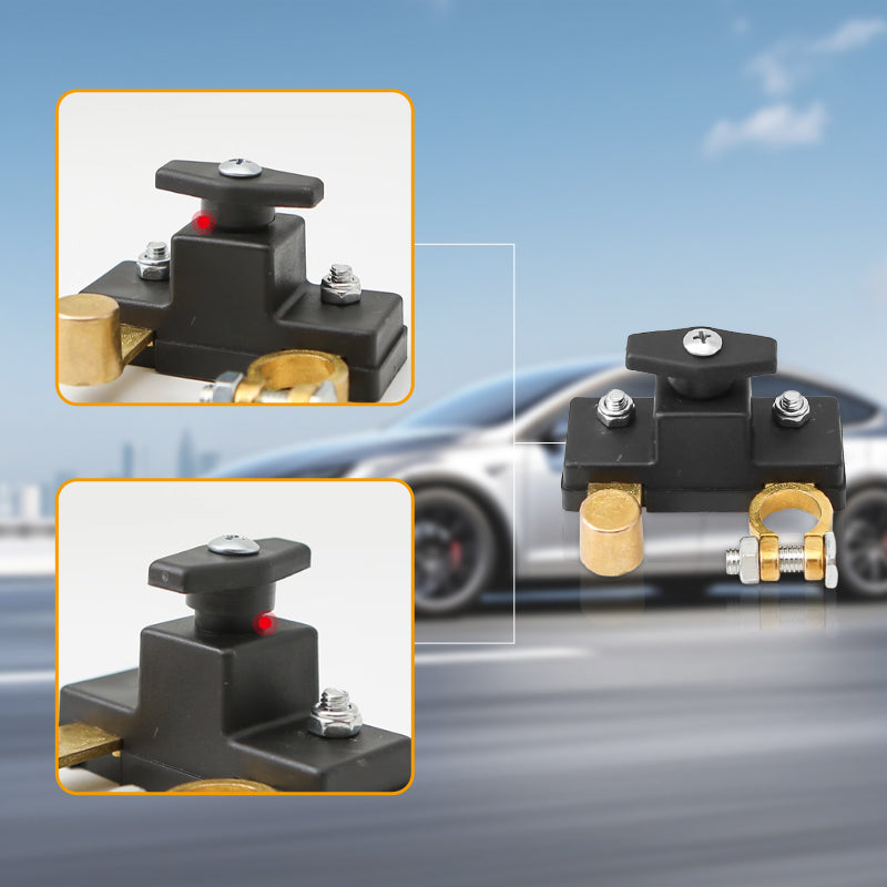 ⚡⚡Dieser Batterietrennschalter eignet sich für 12-V- oder 24-V-Autobatterien🚗🚗Einschließlich Pkw, Lkw und anderen Fahrzeugen, und bietet erhöhte Sicherheit und Schutz für Ihr elektrisches System.