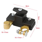 ⚡⚡Dieser Batterietrennschalter eignet sich für 12-V- oder 24-V-Autobatterien🚗🚗Einschließlich Pkw, Lkw und anderen Fahrzeugen, und bietet erhöhte Sicherheit und Schutz für Ihr elektrisches System.