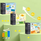 🎁🎄Weihnachtsangebot 50 % Rabatt✨【Logikspielzeug-Set für Kinder】✨ – Pädagogisches Montessori-Schloss- und Schlüsselspiel für Kinder von 2 bis 6 Jahren!👼