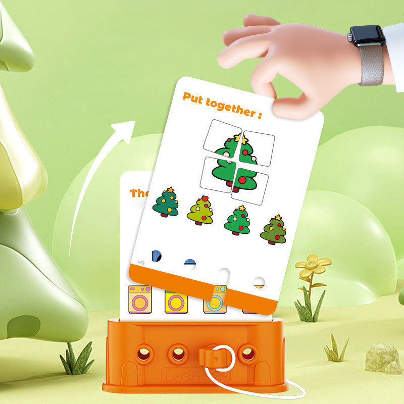 🎁🎄Weihnachtsangebot 50 % Rabatt✨【Logikspielzeug-Set für Kinder】✨ – Pädagogisches Montessori-Schloss- und Schlüsselspiel für Kinder von 2 bis 6 Jahren!👼